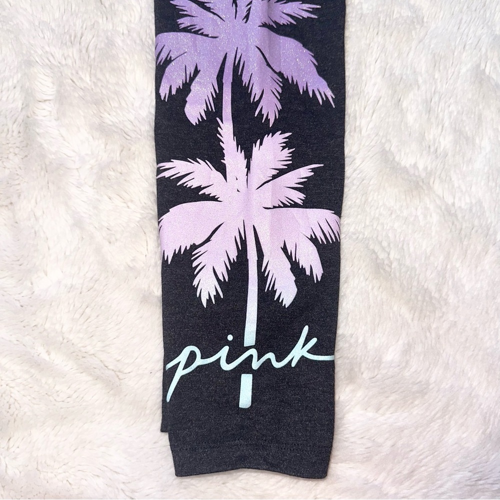 Victoria’s Secret PINK Tropical High Waisted Cotton Leggings! - Picture 5 of 6